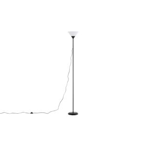 Batang belysning gulvlampe 25,4x25,4x178cm plast sort, hvid.