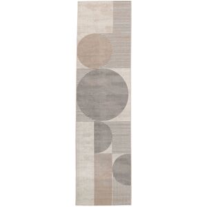 RugVista Deco Tæppe - Beige / Grå 100x400