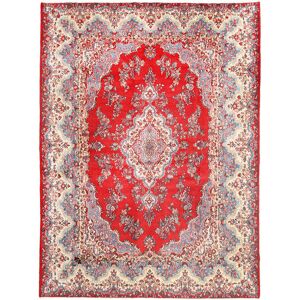 RugVista 270X370 Kerman Taeppe Tæppe Rød/Beige Persien/Iran