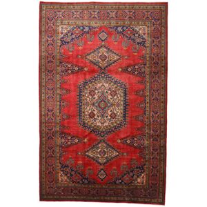 Håndknyttet. Oprindelse: Persia / Iran Orientalsk Wiss Tæppe 215X340 Rød/Lyserød (Uld, Persien/Iran)