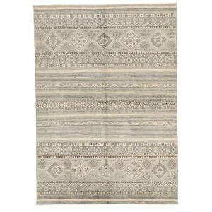 Håndknyttet. Oprindelse: Afghanistan Orientalsk Kazak Fine Taeppe Tæppe 168X235 Beige/Orange (Uld, Afghanistan)