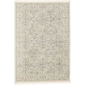 RugVista Ziegler Greenville Tæppe - Crème beige / Lyseblå 140x200