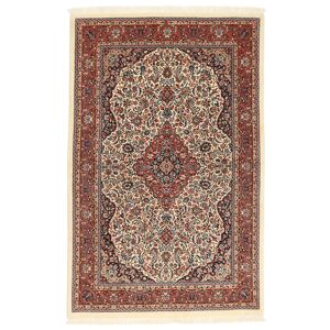 Håndknyttet. Oprindelse: Persia / Iran Ilam Sherkat Farsh silke Tæppe 104x160