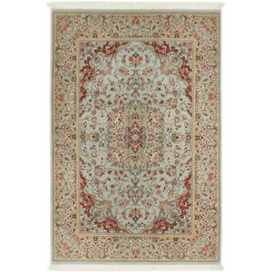 Håndknyttet. Oprindelse: Persia / Iran Ilam Sherkat Farsh silke Tæppe 110x168