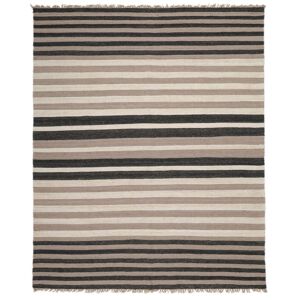 RugVista Basse Jute Tæppe - Beige / Sort 250x300