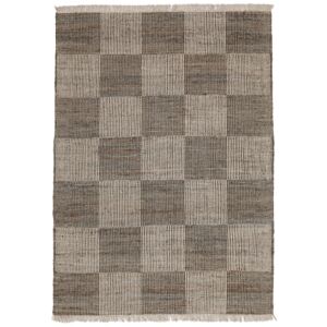 Håndknyttet. Oprindelse: India Jute Cotton Tæppe 160x230