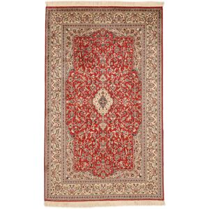 Håndknyttet. Oprindelse: India Kashmir pure silke 24 / 24 Quality Tæppe 95x152