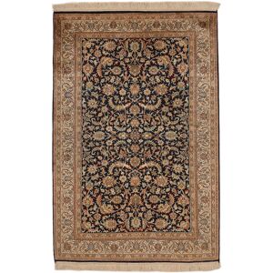 Håndknyttet. Oprindelse: India Kashmir pure silke 24 / 24 Quality Tæppe 83x124