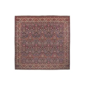 Håndknyttet. Oprindelse: Persia / Iran Bidjar med silke Tæppe 250x256