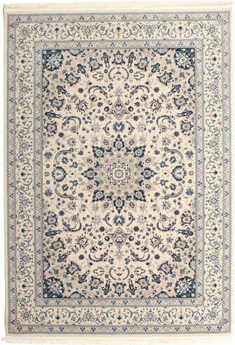 RugVista Nain Emilia Tæppe 300X400 Spisestue Orientalsk Medallion Lysegrå/Beige Stort