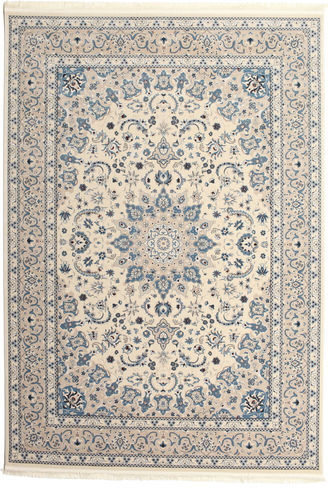 RugVista Nain Emilia Tæppe 300X400 Stue Orientalsk Medallion Lysegrå/Beige Stort