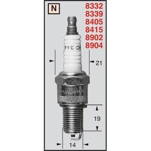 CHAMPION Tændrør N6YC OEO87/T10