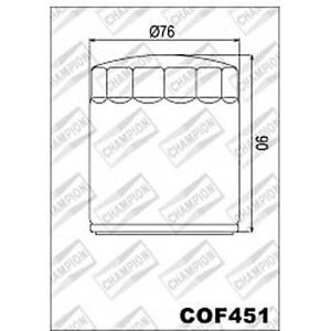 CHAMPION Oliefilter til MOTO - GUZZI