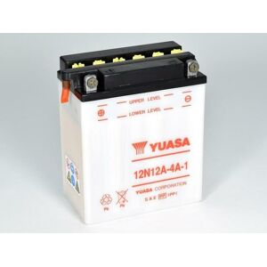 YUASA YUASA konventionelt YUASA-batteri uden syrepakke - 12N12A-4A-1 Batteri uden syrepakke