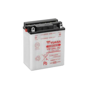 YUASA YUASA konventionelt YUASA-batteri uden syrepakke - YB12AL-A2 Batteri uden syrepakke