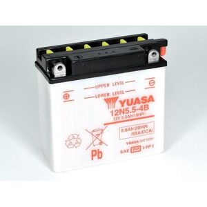 YUASA YUASA konventionelt YUASA-batteri uden syrepakke - 12N5.5-4B Batteri uden syrepakke
