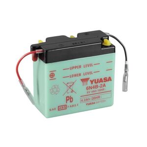 YUASA YUASA konventionelt YUASA-batteri uden syrepakke - 6N4B-2A Batteri uden syrepakke