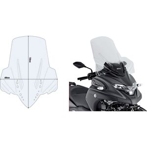 GIVI forrude gennemsigtig, 720 mm høj, 600 mm bred til Yamaha Tricity 300 (20-21), ABE i.V. Forrude