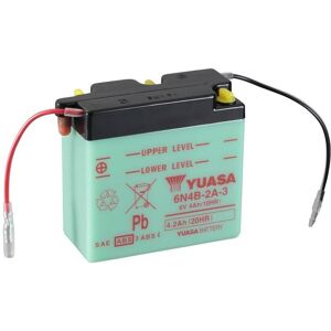 YUASA YUASA konventionelt YUASA-batteri uden syrepakke - 6N4B-2A-3 Batteri uden syrepakke