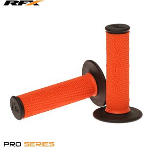 RFX Par to-komponent håndtag Pro Series sorte ender (orange/sort)