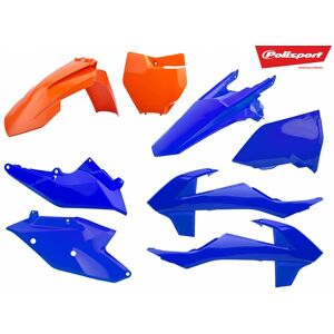 POLISPORT Orange/blåt plastsæt KTM SX/SX-F