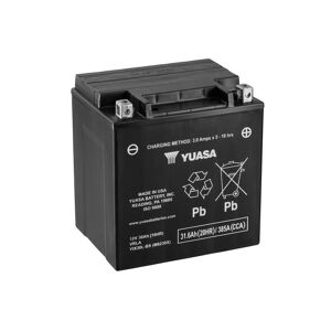 YUASA YUASA Konventionelt YUASA-batteri med syrepakke - YIX30L Vedligeholdelsesfrit AGM højtydende batteri