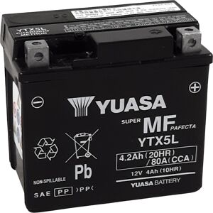 YUASA YUASA batteri YUASA M/C vedligeholdelsesfri fabrik aktiveret - YTX5L FA Vedligeholdelsesfrit batteri