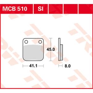 TRW Lucas Bremseklods MCB510