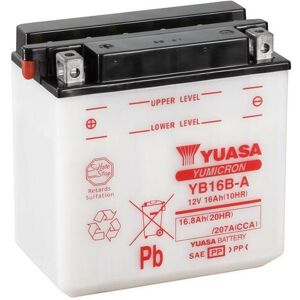 YUASA YUASA konventionelt YUASA-batteri uden syrepakke - YB16B-A Batteri uden syrepakke