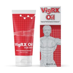 VigRX Forstørrelsesolie, 60 ml olie - Til større og bedre erektion