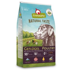 Granatapet 2x12kg Natural Taste tørfoder Fjerkræ GranataPet hundefoder