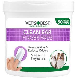 Vet's Best® Clean ørerensningspads - 50 stk.