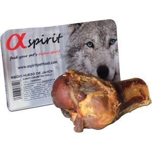 120 g Alpha Spirit Skinkeben halv ca. Hundegodbidder