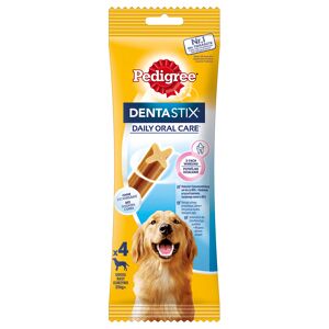 4x DentaStix Large Pedigree hundesnacks