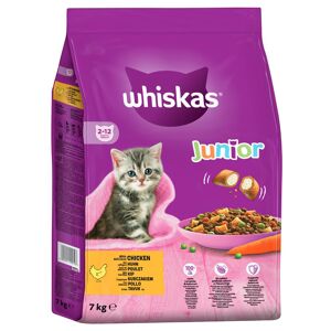 Whiskas Junior Kylling - 7 kg