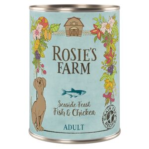 Rosie's Farm 6x400g Fisk & Kylling Adult Rosie's Farm hundefoder