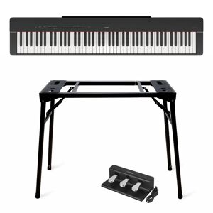 Yamaha P-225 Sort + Stativ (Dps-10) + Pedaler (Fc35)