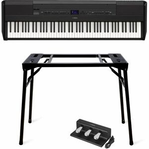 Yamaha P-525 Sort + Stativ (Dps-10) + Pedaler (Fc35)