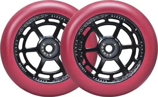 UrbanArtt Hjul Til Løbehjul UrbanArtt Civic 110x24 2-Pak (110mm - Black/Autumn Red) UrbanArtt Hjul Til Løbehjul UrbanArtt Civic 110x24 2-Pak (110mm - Black/Autumn Red)