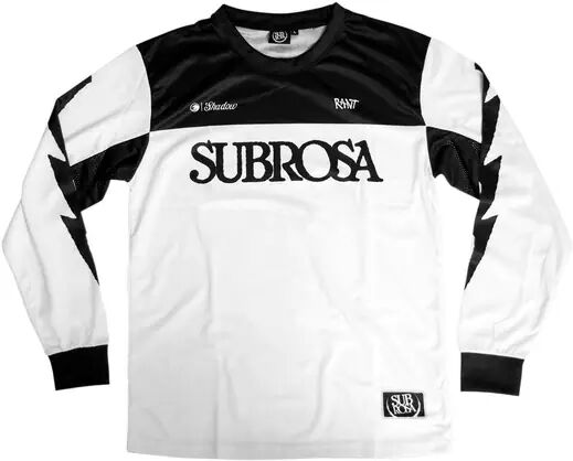 Subrosa Langærmet T-shirt Subrosa Race Jersey (Hvid) Subrosa Langærmet T-shirt Subrosa Race Jersey (Hvid)
