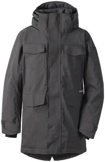 Didriksons Lorentz Drenge Parka Jakke (Coal Black)