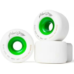 Blood Orange Morgan Pro 80A Longboard Hjul 4-Pak (70mm - Green Core)