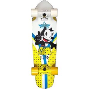 Dusters Flashback Felix Cruiser Board (Yellow/White)