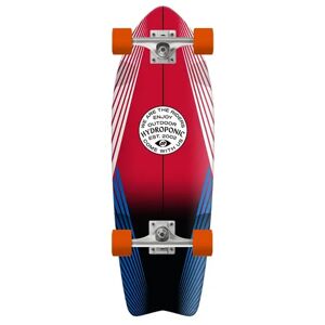 Hydroponic Fish Komplet Cruiser Skateboard (Lines Red)