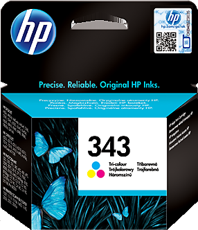 HP 343 C PSC 2610 - C8766EE Original - Farve 7 ml HP 343 C PSC 2610 - C8766EE Original - Farve 7 ml