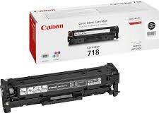 Canon 718 BK 2662B002 sort toner, original Canon 718 BK 2662B002 sort toner, original