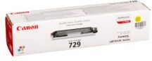 Canon CRG 729 Y 4367B002 gul toner, original Canon CRG 729 Y 4367B002 gul toner, original