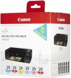 Canon PGI 29 combo pack 6 stk blækpatron - Original - C/M/Y/PC/PM/R 216 ml Canon PGI 29 combo pack 6 stk blækpatron - Original - C/M/Y/PC/PM/R 216 ml