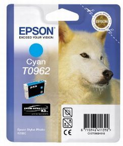 Epson T0962 C - C13T09624010 Original - Cyan 11,4 ml Epson T0962 C - C13T09624010 Original - Cyan 11,4 ml