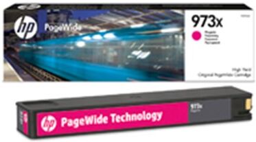 HP 973X M - F6T82AE Original - Magenta 7000 sider HP 973X M - F6T82AE Original - Magenta 7000 sider
